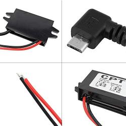 Dc to Dc 12V to 5V 3A Power Converter Micro USB Adapter Waterproof Voltage Step Down Connector Regulator Power Supply Module Buck Converter