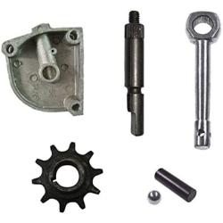 NORTHTIGER 3 Holes Clutch Cover Clutch Arm Lever 10Tooth Drive Sprocket for Motorized Bike