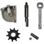 NORTHTIGER 3 Holes Clutch Cover Clutch Arm Lever 10Tooth Drive Sprocket for Motorized Bike