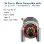 WATERWICH Starter Compatible with John Deere L110 LT133 LT155 STX46 All Tractors Replaces AM122435 12-098-15 12-098-22