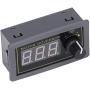 Motor Speed Controller PWM DC 5V‑30V 5A Adjustable Speed Regulator Encoder Controller Speed Control Module Switch with Duty Cycle LED Digital Display Knob