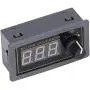 Motor Speed Controller PWM DC 5V‑30V 5A Adjustable Speed Regulator Encoder Controller Speed Control Module Switch with Duty Cycle LED Digital Display Knob