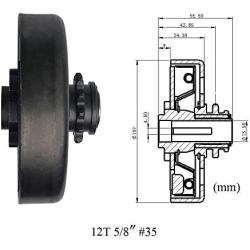 Centrifugal Clutch 5/8