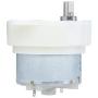 12V 10Rpm DC Miniature Geared Motor, Slow Speed Electric Motor with Terminal Mute Gear Rotation, High Performance and Durable