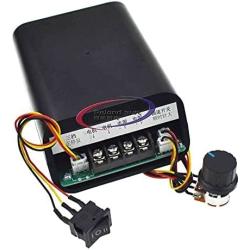 Motor Speed Controller, DC 10-55V 40A Digital Display DC Motor Speed Control CW CCW Reversible Switch for Controlling The DC Motor Speed