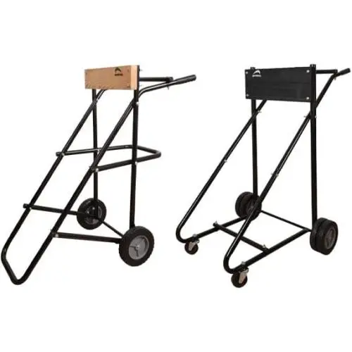 LEADALLWAY Bundled Goods of Outboard Boat Motor Stand Carrier