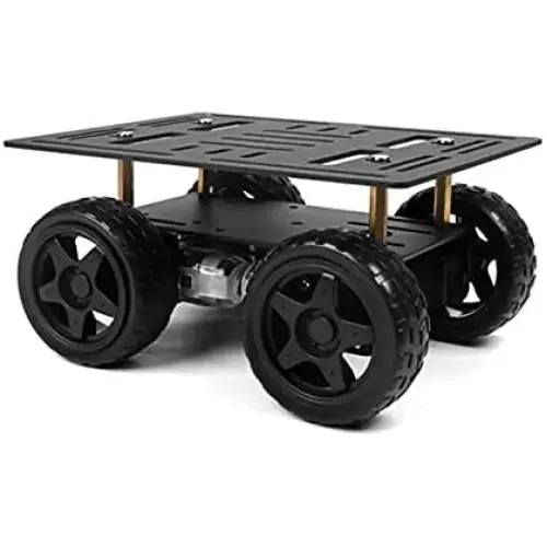 LewanSoul 4WD Robot Kit with Aluminum Alloy Frame, TT Motor and 60mm Mecanum Wheels, Smart Robot Car,DIY Kit (Unassembled) LewanSoul 4WD Robot Kit with Aluminum Alloy Frame, TT Motor and 60mm Mecanum Wheels, Smart Robot Car,DIY Kit (Unassembled)