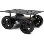 LewanSoul 4WD Robot Kit with Aluminum Alloy Frame, TT Motor and 60mm Mecanum Wheels, Smart Robot Car,DIY Kit (Unassembled) LewanSoul 4WD Robot Kit with Aluminum Alloy Frame, TT Motor and 60mm Mecanum Wheels, Smart Robot Car,DIY Kit (Unassembled)
