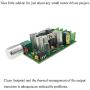 Hahiyo 10-60V Low Voltage DC Motor Speed Controller Smooth Linear Adjustment Knob Compact Units Reduce Heat Module Dimmer Switch Regulator 1 Pieces for Mini Fan Electric Pumps LED Light
