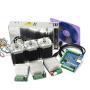 3 Axis Nema23 Stepper Motor 270oz-in 76mm 3A+TB6600 Driver 10-45V 4.5A+4 Axis USB Mach3 Control Board Motion Card+350W 24V DC Switching Power Supply CNC Router Controller Kit
