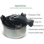 A/C Blower Motor Assembly for Toyota RAV4 2006-2017 Corolla Matrix Pontiac Vibe Scion tC xB