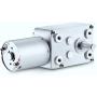 Greartisan DC 12V 11RPM Turbo Worm Geared Motor High Torque Turbine Worm Gear Box Reduction Motor 6mm Shaft JSX950-370
