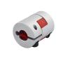 uxcell 6mm to 10mm Shaft Coupling 30mm Length 25mm Diameter Motor Coupler Aluminum Alloy Joint Connector for DIY Encoder