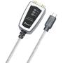 DTECH FTDI USB to Serial Adapter RS485 RS422 to USB C Cable with Breakout Board LED Indicators RS-422 RS-485 Cable Converter Supports Windows 11 10 8 7 XP Mac (6 Feet)