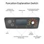 Utheer BBQ Digital Thermostat Controller Board for Pit Boss Wood Oven Grills P7-340/700/1000 with LCD Display