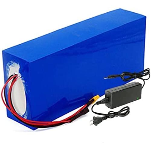 Wnicek 36V 15.6AH 10S6P E-Bike Lithium Battery 36Volt 18AH 10S6P Lithium-ion Ebike Battery Pack Fits for 100W 200W 250W 350W 500W 700W Bikes Motor with Charger and BMS