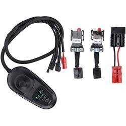 24V DC Wheelchair Joystick Controller Electric Mobility Wheelchairs Accessory Electric Wheel Chair Joystick Controller Replacement Brushed 4P Joystick Controller with Brake