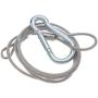 attwood 11664-3 Heavy-Duty Outboard Motor Safety Cable - 50