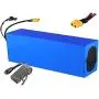 Jieoto 60V Ebike Battery 12AH 15AH 20Ah 24AH 30AH Electric Bike Lithium-ion Battery Pack Suitable for 500W 750W 1000W 1200W 1500W 1800W 2000W Motor with 30A BMS and 2A Charger