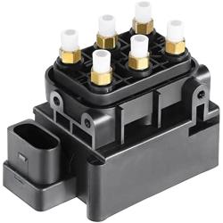 A-Premium Air Suspension Control Solenoid Valve Compatible with Volkswagen Phaeton 2004-2006 Audi A6 A6 Quattro A8 Quattro Allroad Quattro S6 S8 Bentley