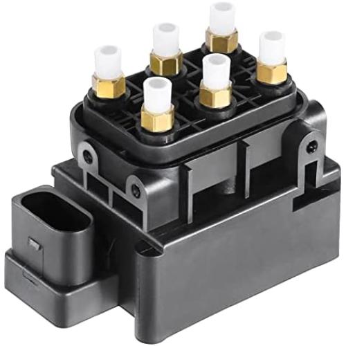 A-Premium Air Suspension Control Solenoid Valve Compatible with Volkswagen Phaeton 2004-2006 Audi A6 A6 Quattro A8 Quattro Allroad Quattro S6 S8 Bentley
