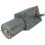 BEMONOC High Torque Dc 12v Low Speed 2RPM Reversible Worm Gear Motor of Miniature Metal Motor with Shaft 6mm