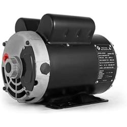 VEVOR 5 Hp Electric Motor 3.1 KW Rated Speed 3450 RPM Single Phase Motor AC 208-230V Air Compressor Motor Suit for Home and Small Shop Air Compressors