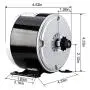 Vevitts 350W Brushed Electric Motor, Small Brushed Permanent Magnet Electric Motor for E Scooter Drive Speed Control 24V 350W 3000RPM