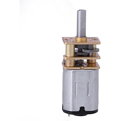 Wal front DC 6V 100 RPM Speed Reduction Gear Motor Metal Gearbox N20 3 MM Shaft Diameter × 10 MM Shaft Length DIY Electric Toys Robots