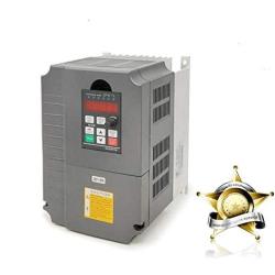 Huanyang Vector VFD Variable Frequency Drive ,Single to 3 Phase,7.5kW 10HP 220V AC 34A for Motor Speed Control ,GT Series