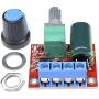 Stayhome 1pcs Mini 5A 90W PWM 12V DC Motor Speed Controller Module DC-DC 5V-35V Adjustable Speed Regulator Control Governor Switch 24V