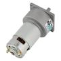 DC Gear Motor 12V, 35W Mini Metal Speed Adjustable Large Torque Motor CW/CCW(12v 30rpm)