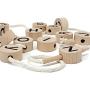Play I Do Alphabet Lacing Beads for Toddlers - Lacing Toy to Develop Fine Motor Skills and Teach ABC