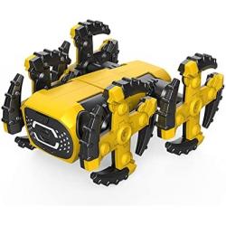 IKAYAA Remote Control Car Building Kit, Stem Remote Control Robot Toy, Gesture Sensing Obstacle Avoidance, Best Gift for Kids Boys Girls (142pcs)