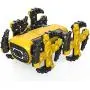 IKAYAA Remote Control Car Building Kit, Stem Remote Control Robot Toy, Gesture Sensing Obstacle Avoidance, Best Gift for Kids Boys Girls (142pcs)