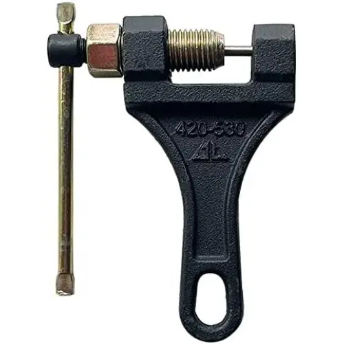 Tabazy Chain Breaker Riveting Tool for Motorcycle ATV Dirt Bike Scooter Bicycle Tractor Chain Break # 420, 428, 520, 525, 528, 530