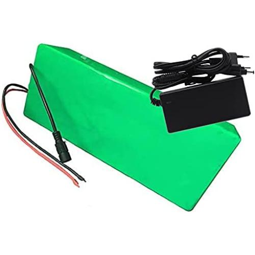 Wnicek 48V 5Ah E-Bike Lithium Battery 48 Volt 13S2P Electric Bicycle Lithium-ion Battery Pack PVC Ebike Bicycle Batteries for 500W Motor with BMS+ 2A Charger