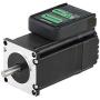 JSS57P2N Nema23 2N.m Closed Loop Stepper Motor Integrated Digital Hybrid Servo Drive System 24-36VDC RS232 with 1000 encoder line for Robots,Cutting,Marking,CNC Router Engraving Machine
