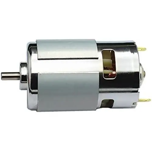 BestTong Micro DC 12V-24V 10000RPM 775 Motor Ball Bearing Large Torque High Power Low Noise Brushed DC Motor Driver for Electrical Tools DIY