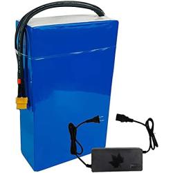 Jieoto 72V 20AH 30AH 40AH Electric Motorcycle Lithium Battery Pack with BMS+ Charger Suitable for 750W-2800W Motor for Electric Motorcycle Electric Scooter Replace LiFePO4 Battery