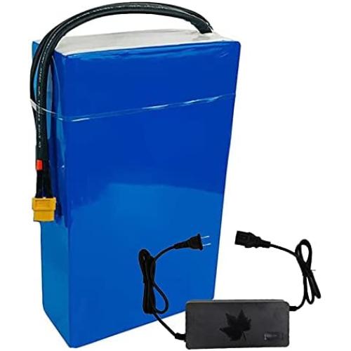 Jieoto 72V 20AH 30AH 40AH Electric Motorcycle Lithium Battery Pack with BMS+ Charger Suitable for 750W-2800W Motor for Electric Motorcycle Electric Scooter Replace LiFePO4 Battery