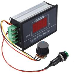 DollaTek DC 6-60V 30A PWM DC Motor Speed Controller Adjustable Stepless Governor Regulator with Start Stop Switch
