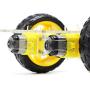 YIKESHU 2WD Smart Robot Car Chassis Kit with Speed Encoder Battery Box for Kids Teens DIY