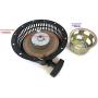 ITACO Recoil Stater Pull Chinese 186 F 186F Diesel Engine Tractor L100 Yanmar Generator Motor Start Pully Rewind Parts Engine
