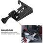 r1200gs, Acouto Motorcycle Camera Backet​,Motorcycle Front Left Camera Install Support Bracket/Stand for R1200GS 13-19(Metallic black)