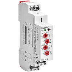 GAEYAELE GRT8-S Asymmetric Cycle Timer SPDT Relay 220V 16A AC/DC12V-240V Electronic Repeat Relay(GRT8-S2,AC/DC12V-240V)