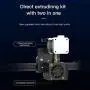 Dawnblade Official Creality Direct Drive Extruder Upgrade Kit for Ender-3 / Ender-3 Pro, Full Assembled of MK8 Extruder, Hotend, 42-40 Stepper Motor, Fan, V-Slot Wheels Carriage, Cables