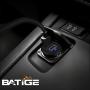 BATIGE 2 Pack Alloy Dual Port USB 3.0 Car Dashboard Flush Mount Cable, Male to Female with LED Indicator Extension Cable for Car Truck Boat Motorcycle Dashboard Panel - 3ft