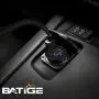 BATIGE 2 Pack Alloy Dual Port USB 3.0 Car Dashboard Flush Mount Cable, Male to Female with LED Indicator Extension Cable for Car Truck Boat Motorcycle Dashboard Panel - 3ft