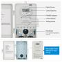 DEWENWILS Pool Pump Timer, Digital Timer Box, 2HP 40A 120-277 VAC, 7-Day 20 ON/Off Programmable Timer Switch for Water Heater, Pool Pump, SPA, Motor, ETL Listed